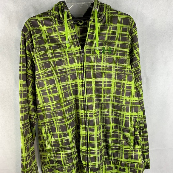 under armour plaid jacket